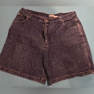 St. John's Bay Dark Blue Jean Shorts